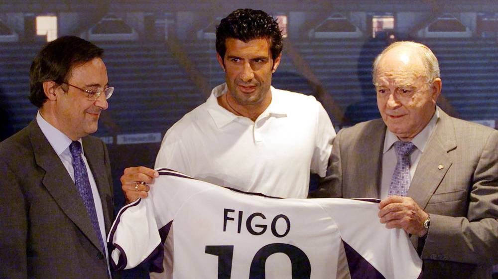 Luis Figo, the first 'Galactic’ Florentino was