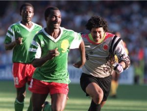 El error de René Higuita contra Camerún en el Mundial de Italia '90