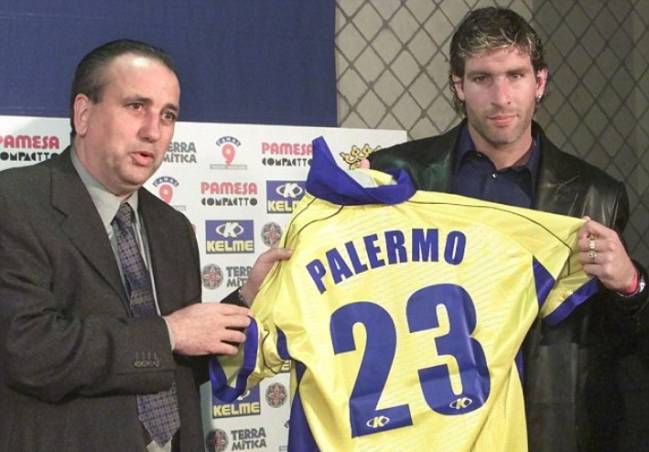 Villarreal tegner Palermo for 1.200 millioner pesetas