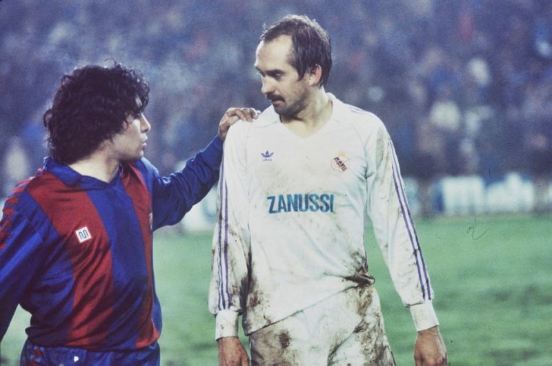 Maradona y Stielike