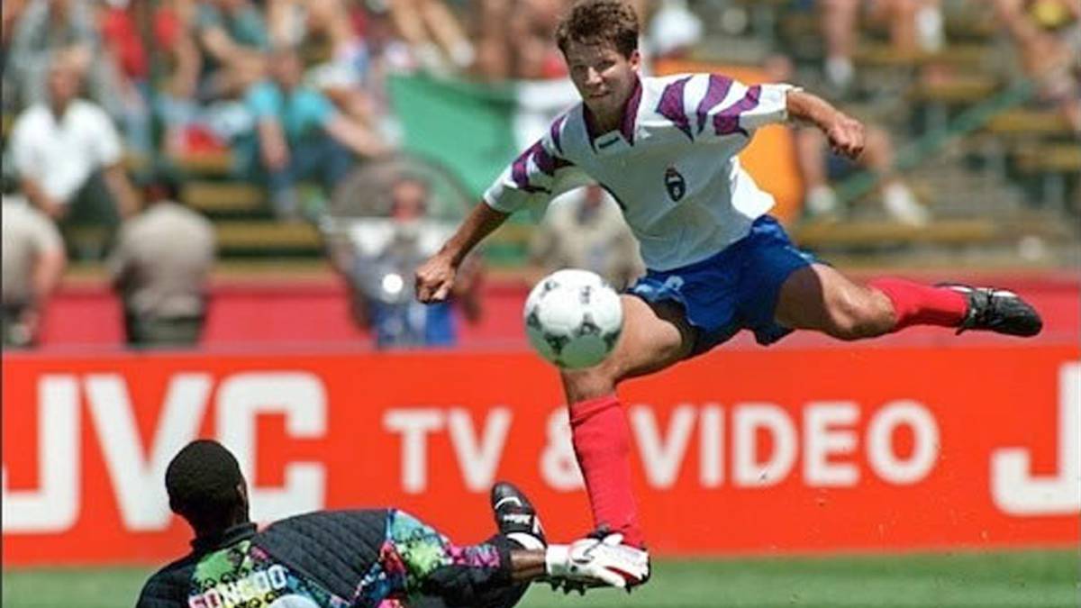 oleg Salenko, the striker who made history at the World Cup USA '94