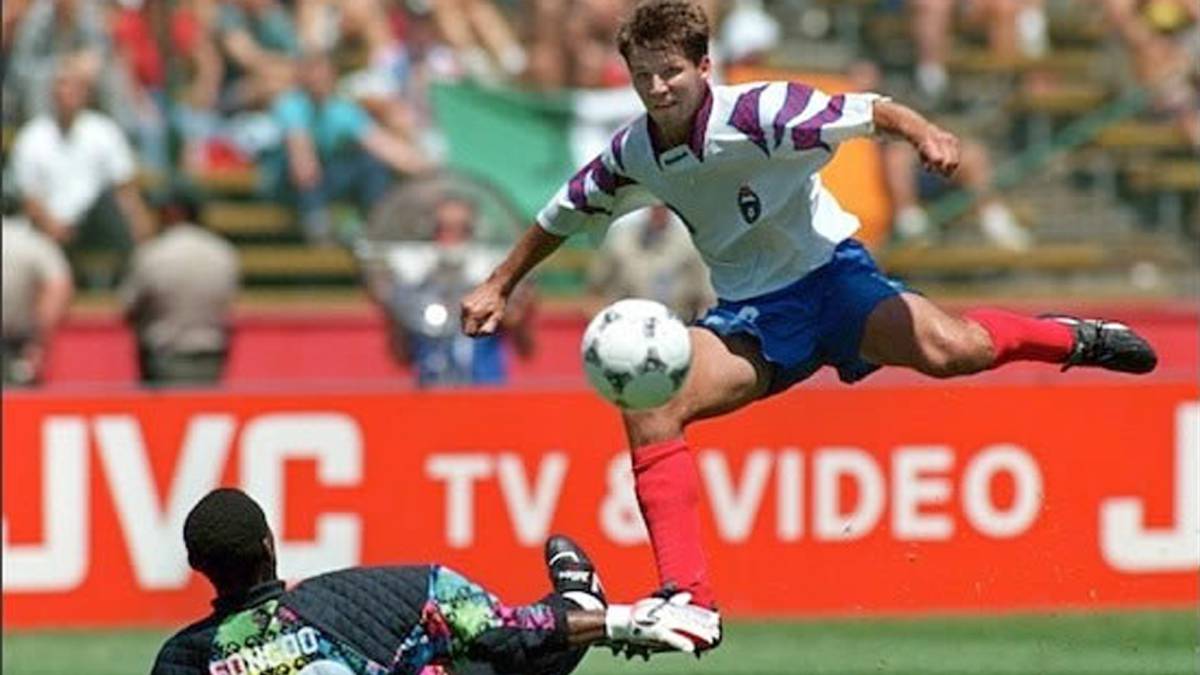 Oleg Salenko, de spits die geschiedenis schreef op het WK van de Verenigde Staten in 1994