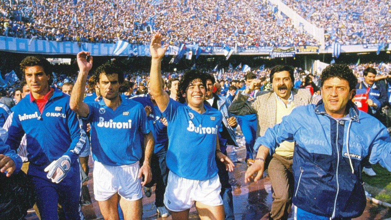 Las dos ligas del Nápoles de Diego Armando Maradona