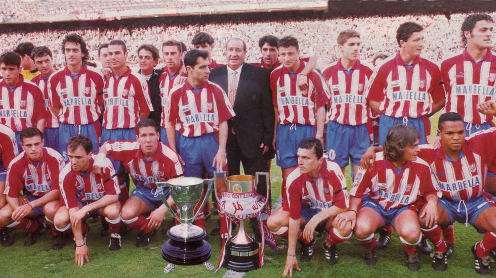 Season 1995-1996: The historic 'double’ Atletico Madrid