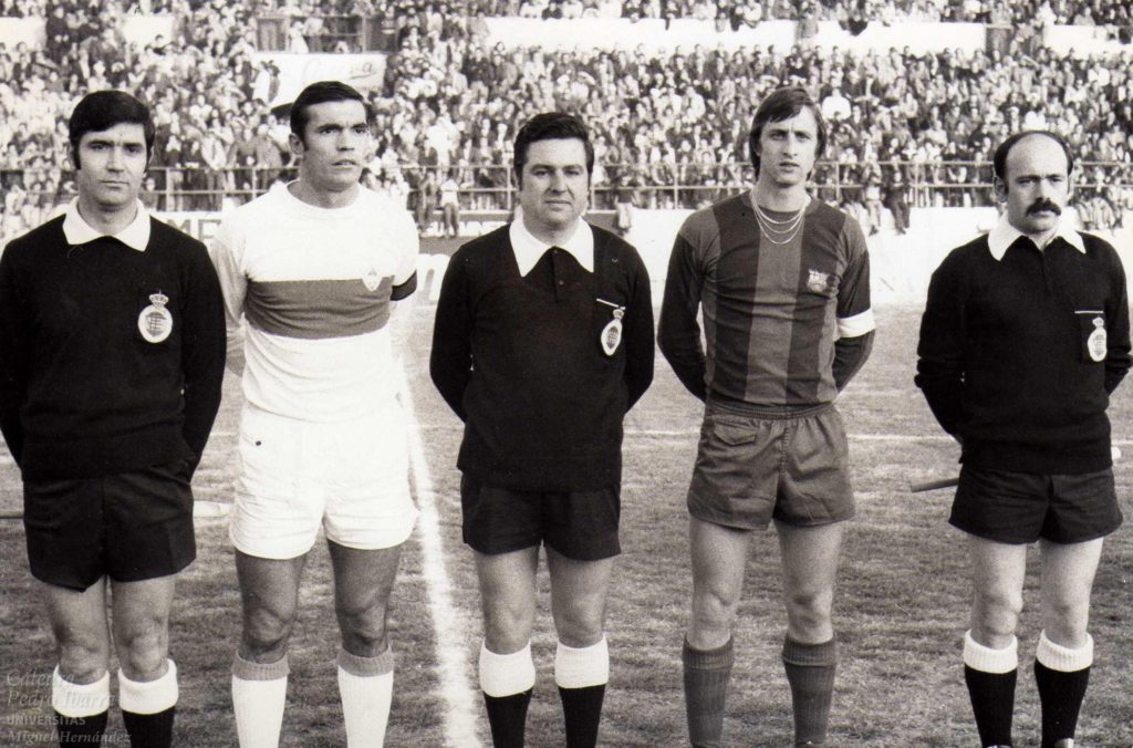 El origen de la franja verde en la camiseta del Elche CF