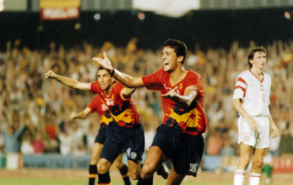 España logra la medalla de oro en los JJOO de Barcelona ’92