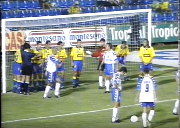 “Hopelijk de overwinning Tenerife 20-0 de Canarische Eilanden Derby”