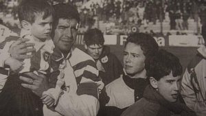 El día que Maradona y Simeone fueron a Las Gaunas "a su bola"