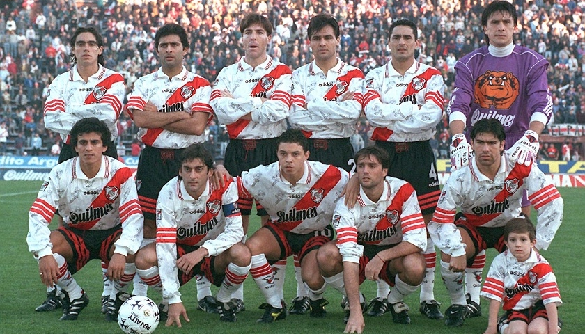 The best 11 the history of River Plate