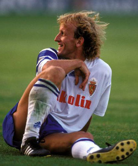 Andreas Brehme's contempt Real Zaragoza just landed