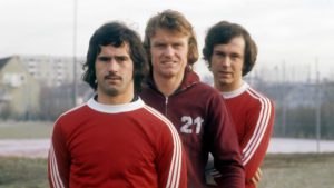 Maier, Beckenbauer y Muller, el trío que hizo grande al Bayern Munich
