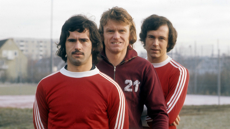 Maier, Beckenbauer y Muller, the trio made it great at Bayern Munich