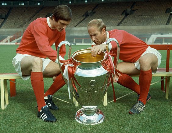 The first European Cup Manchester United