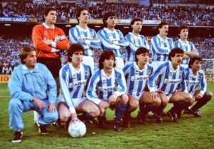 Real Sociedad en la final de Copa de 1988