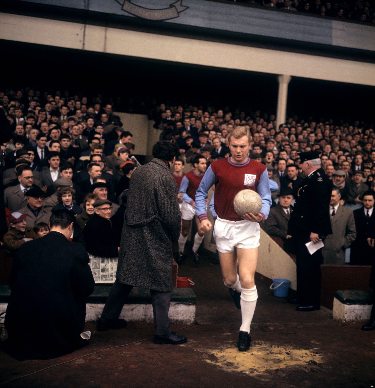 Bobby Moore, English football legend