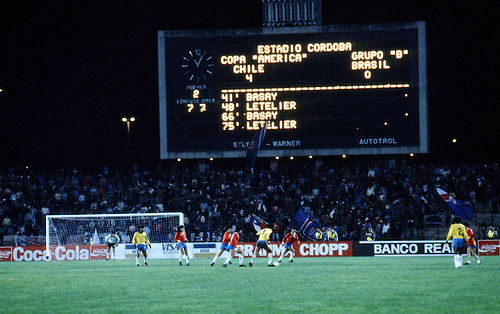 Copa América 1987: El día que Chile goleó a Brasil