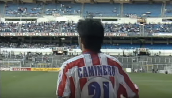 The day the Atleti played locally… In the Bernabeu!