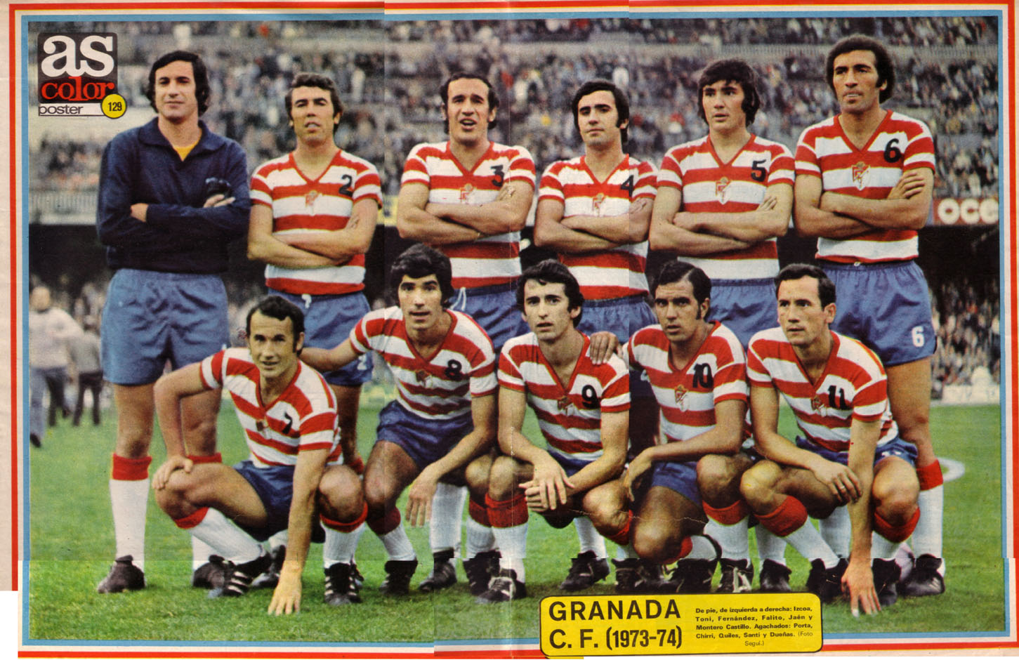 Best 11 history of Granada Football Club