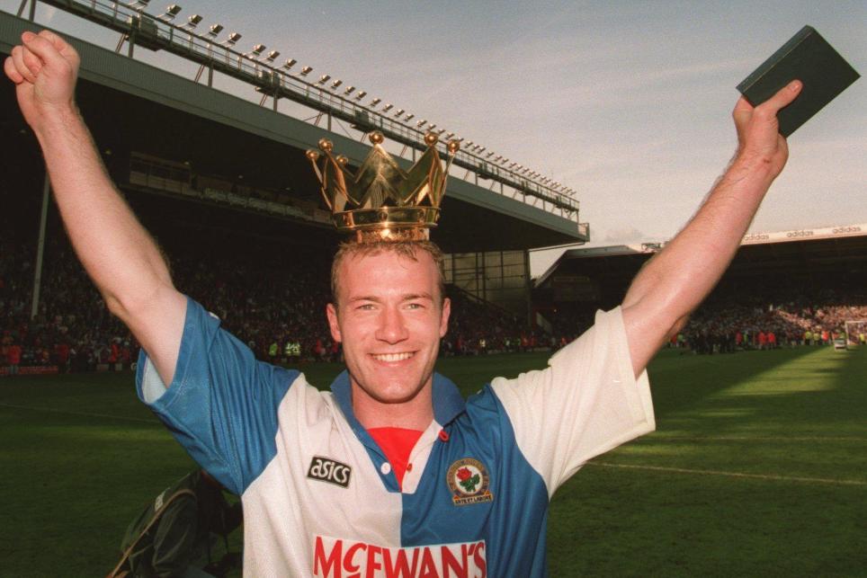 Alan Shearer, meilleur buteur de l'histoire de la Premier League