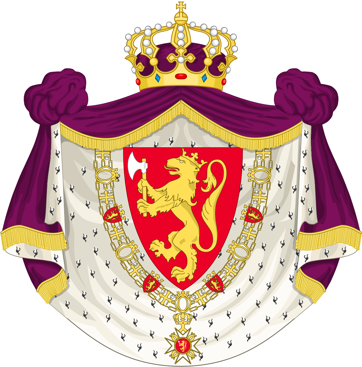 Escudo de armas Noruega