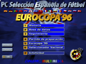 PC Selección Española Eurocopa 96, descargar y jugar en PC actual