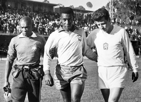 Mario Américo y Pelé