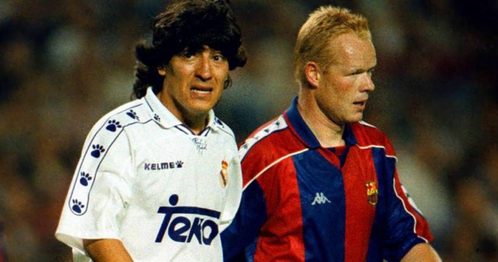 El Clásico patrocinios de las camisetas de los años 90 