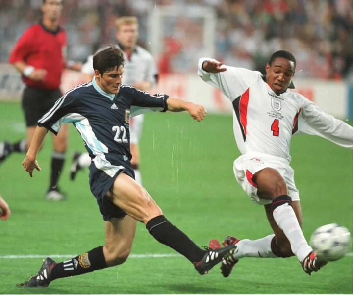 Javier Zanetti's goal against England that saved a life