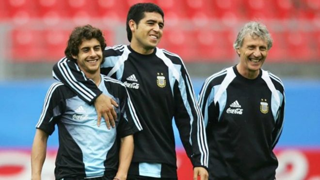 Pablo Aimar og Riquelme Argentina