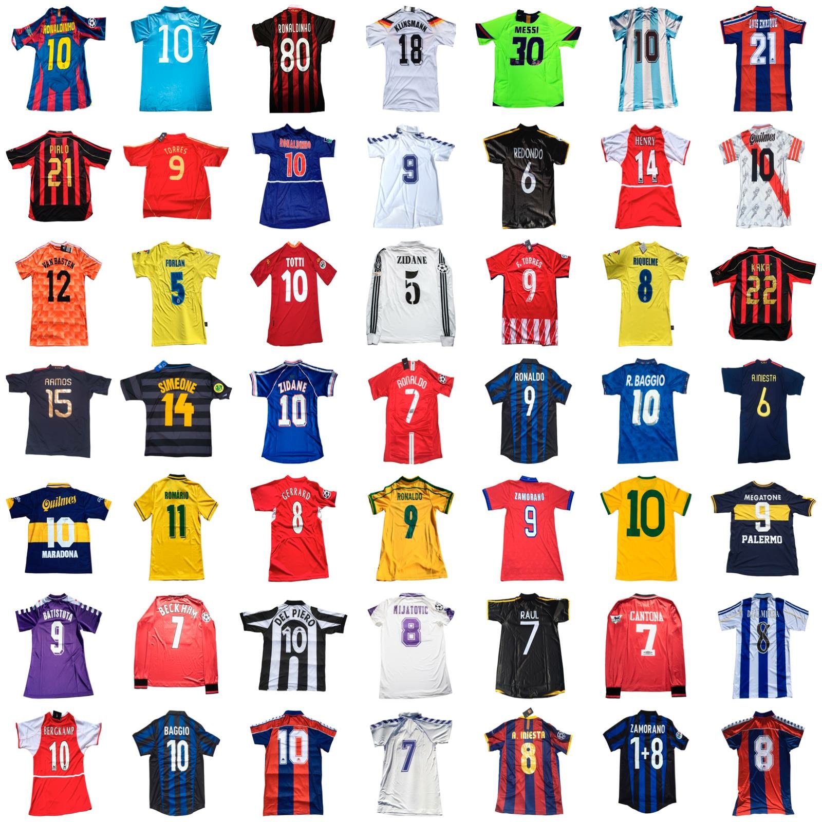 camisetas de fútbol