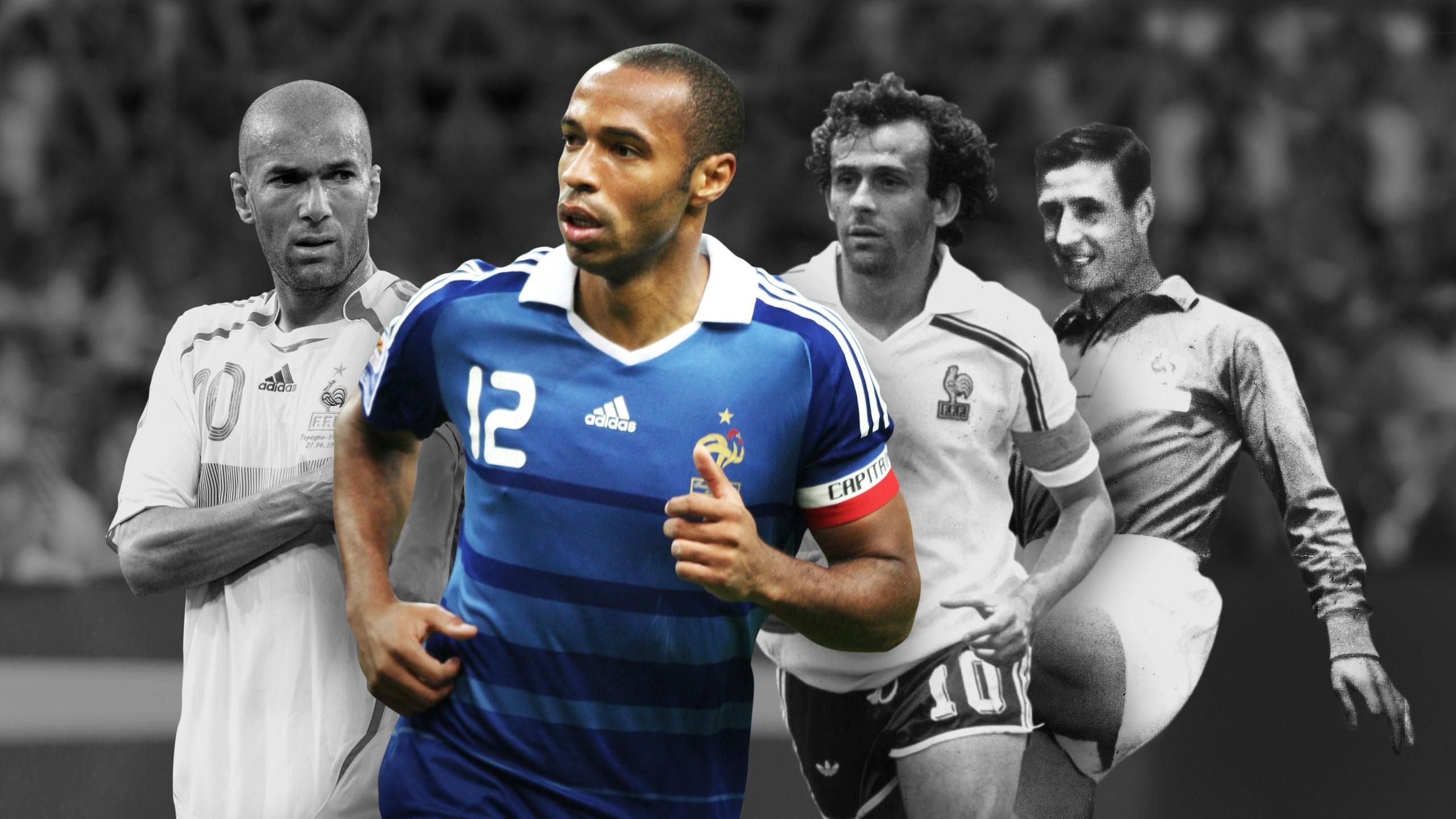 The best French footballers in history