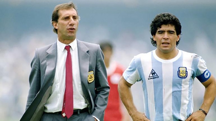 Bilardo and Maradona