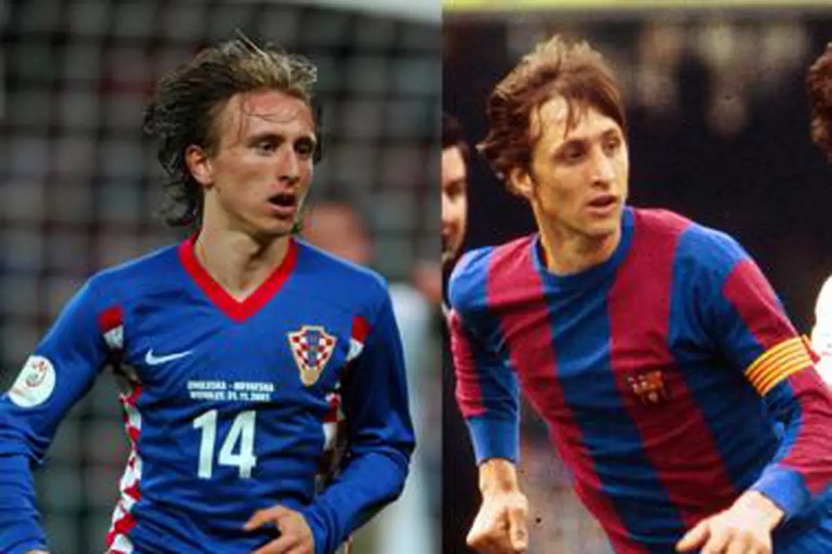 Luka Modric and his devotion to Johan Cruyff
