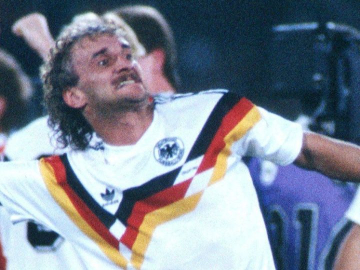 Rudi Voeller, one of the best German strikers of his generation