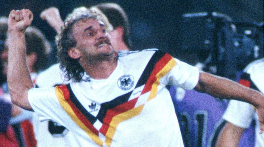Rudi Voeller, one of the best German strikers of his generation
