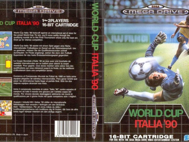 Il Mondiale Italia 90, il primo videogioco di una Coppa del Mondo