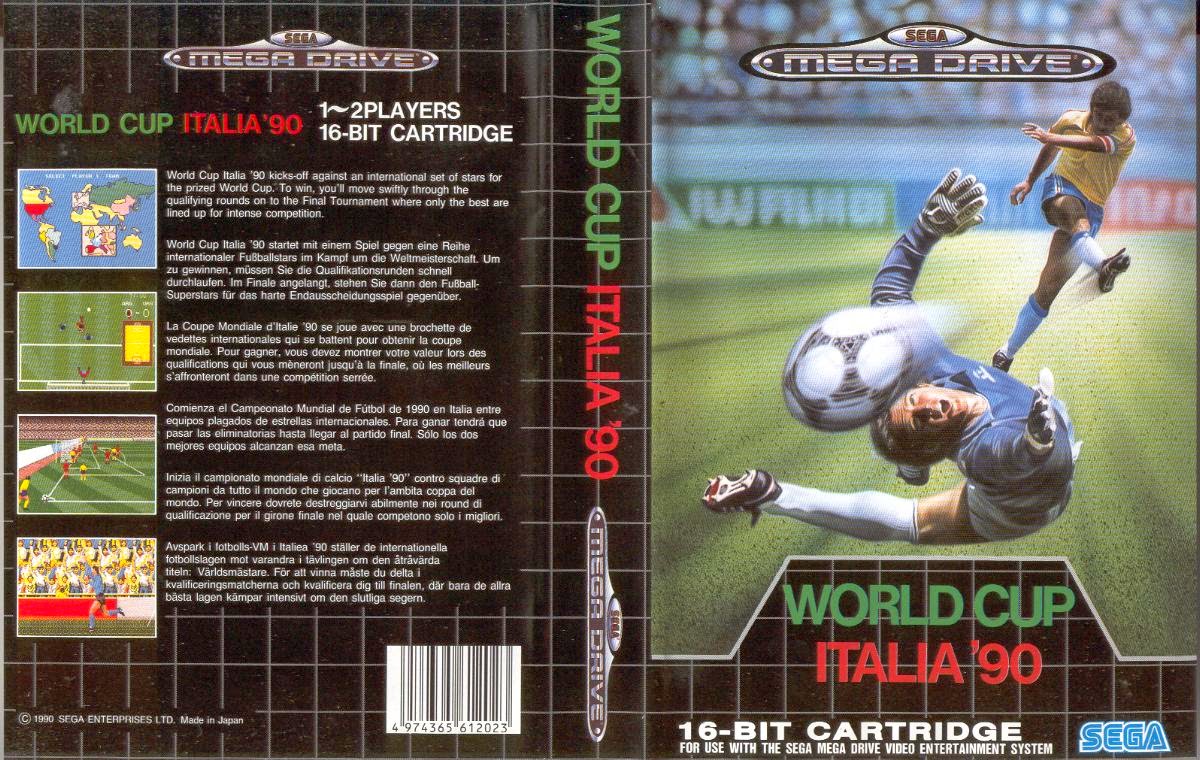 El World Cup Italia 90, el primer videojuego de un Mundial