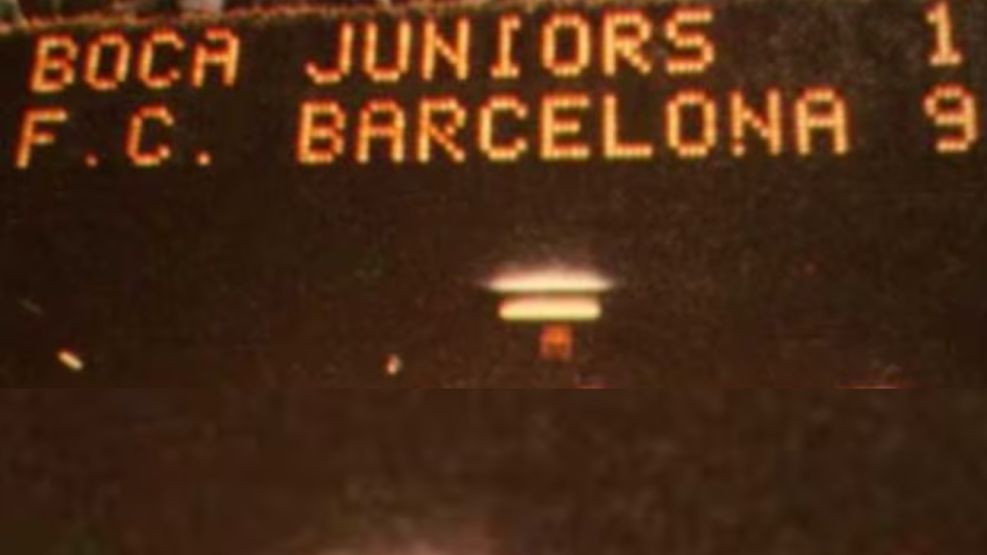 Barcelona 9 Boca 1