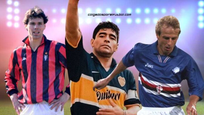 grandes estrellas del fútbol que se retiraron en los 90