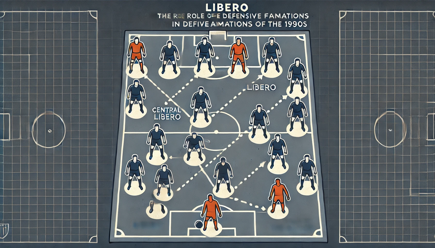 La figura de Líbero fue muy usada en los 80 y sobre todo en los 90