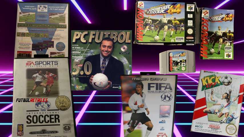 videojuegos de fútbol de los años 90