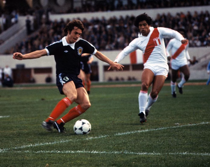 Escocia en los Mundiales: Joe Jordan ante Perú en 1978